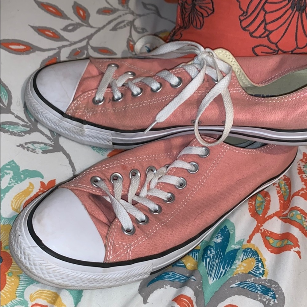 Gently used Pale pink Converse